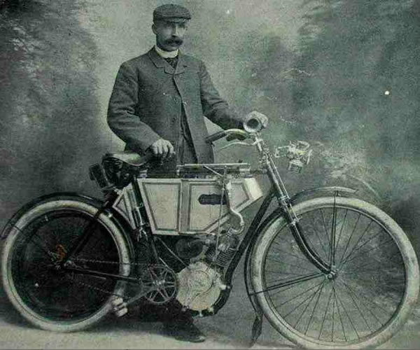 Tom Silver Quadrant motorcycle 1903